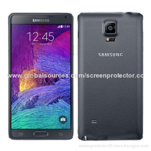 Tempered-glass Anti-shock Screen Protectors for Note 4, Durable, Reusable and Waterproof